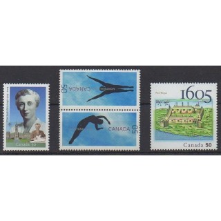 Buy this set of stamps of Canada of the year 2005 (Nb 2167/2170).