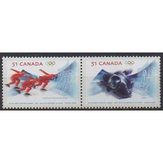 Buy these stamps of Canada of the year 2006 (Nb 2202/2203).