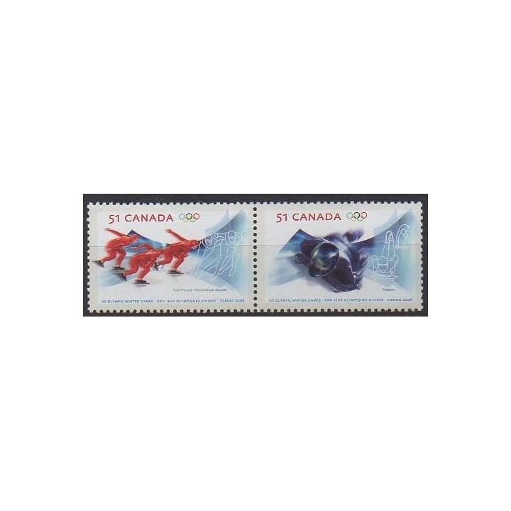 Buy these stamps of Canada of the year 2006 (Nb 2202/2203).