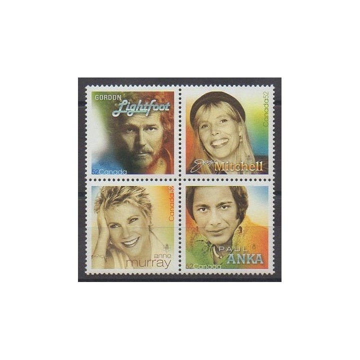 Acheter cette série de timbres du Canada de l'année 2007 (No 2293/2296).