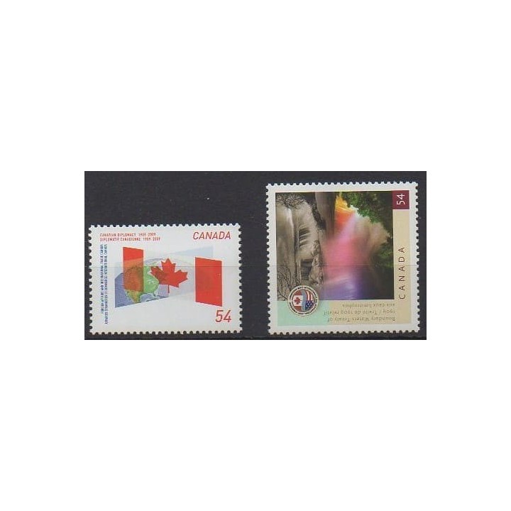 Buy this set of stamps of Canada of the year 2009 (Nb 2434/2435).