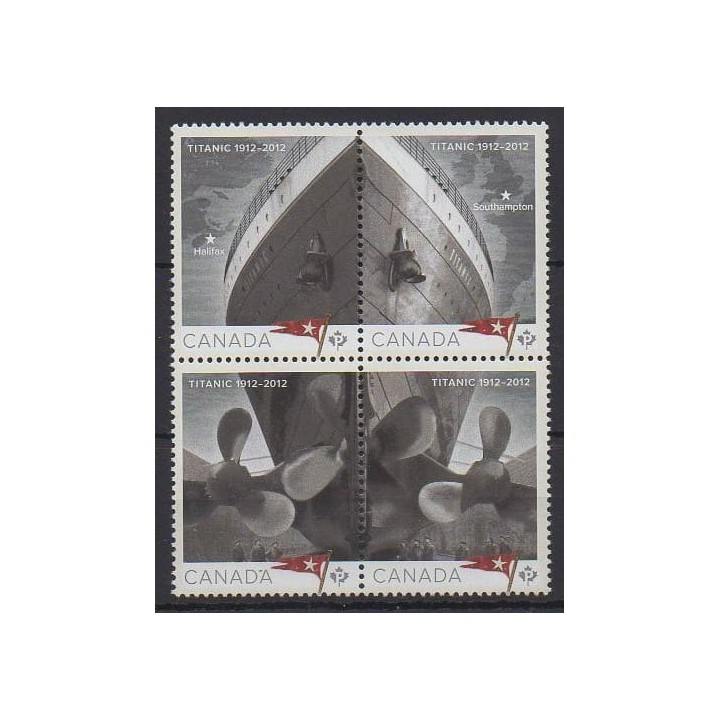 Buy this set of stamps of Canada of the year 2012 (Nb 2694/2697).