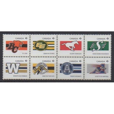 Canada - 2012 - No 2728/2735 - Football