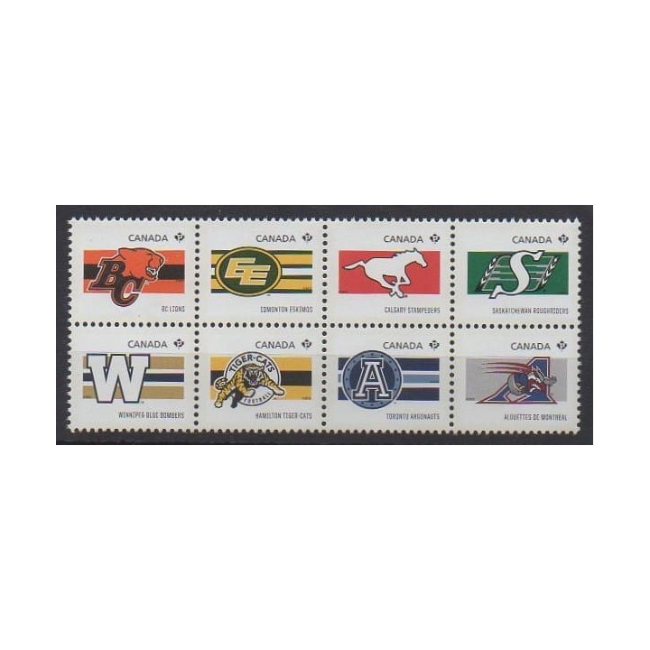 Acheter cette série de timbres du Canada de l'année 2012 (No 2728/2735).