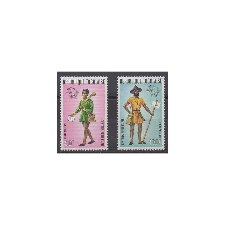Buy these stamps of Togo of the year 1974 (Nb PA224/PA225).