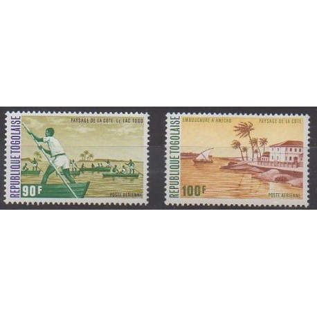 Togo - 1974 - Nb PA222/PA223 - Tourism