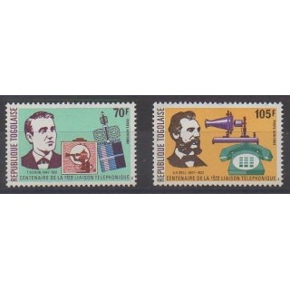 Buy these stamps of Togo of the year 1976 (Nb PA278/PA279).