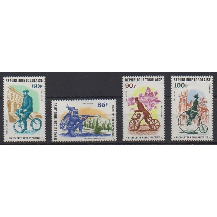 Acheter ces timbres du Togo de l'année 1978 (No PA352/PA355).