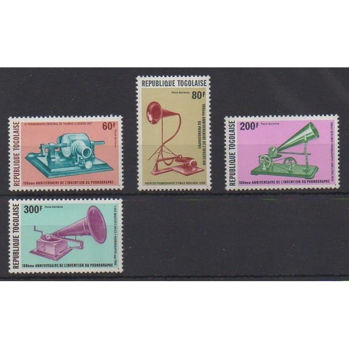 Buy these stamps of Togo of the year 1978 (Nb PA356/PA359).