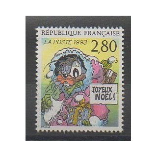 Stamps - France - Varieties - 1993 - Nb 2847a
