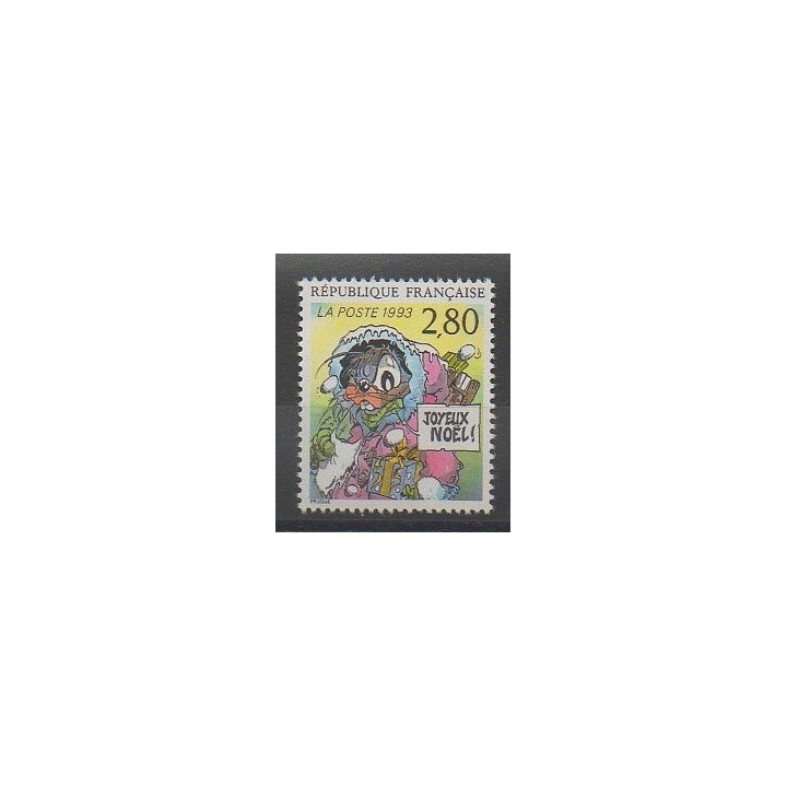 Stamps - France - Varieties - 1993 - Nb 2847a