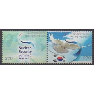 Acheter cette série de timbres de Corée du Sud de l'année 2012 (No 2663/2664).