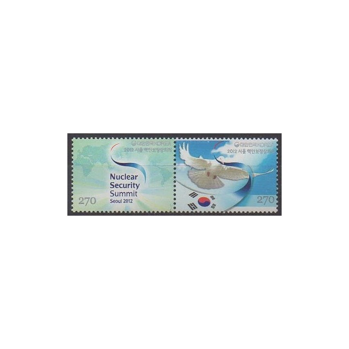 Acheter cette série de timbres de Corée du Sud de l'année 2012 (No 2663/2664).