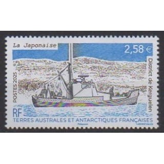 Acheter ce timbre des Terres Australes et Antarctiques Françaises de l'année 2025 (La Japonaise).