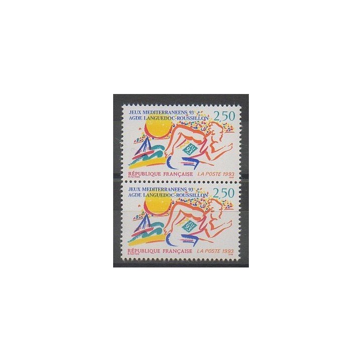 Stamps - France - Varieties - 1993 - Nb 2795b