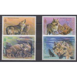 Mongolia - 1999 - Nb 2420/2423 - Mamals