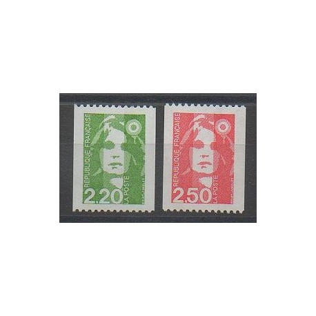 France - Varieties - 1991 - Nb 2718a/2719a