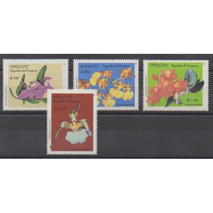 Acheter cette série de timbres du Paraguay de l'année 1996 (No 2700/2703).