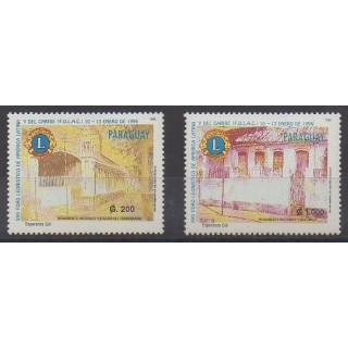 Buy this set of stamps of Paraguay of the year 1996 (Nb 2704/2705).