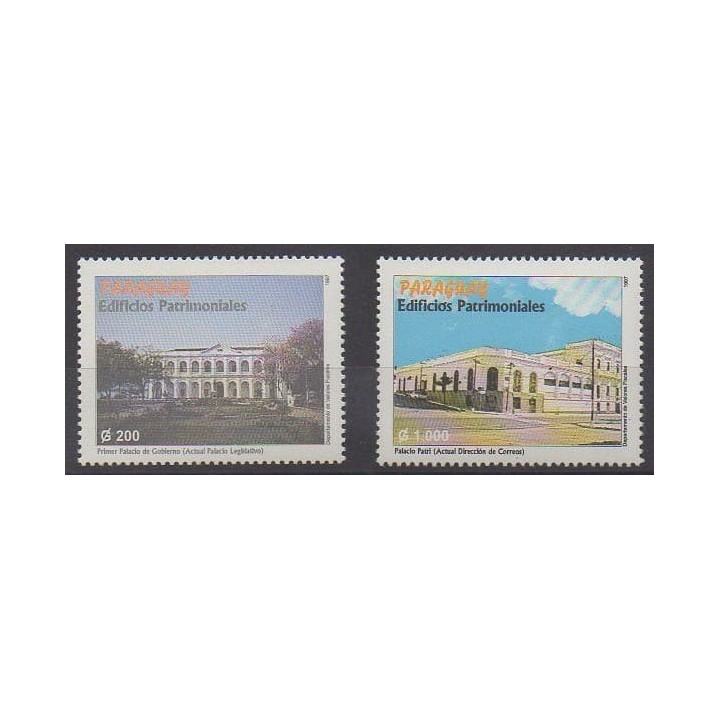 Acheter cette série de timbres du Paraguay de l'année 1997 (No 2720/2721).