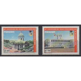 Acheter cette série de timbres du Paraguay de l'année 1999 (No 2795/2796).