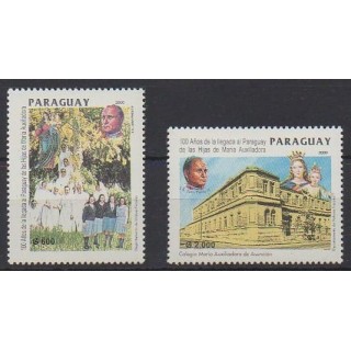 Buy this set of stamps of Paraguay of the year 2000 (Nb 2803/2804).