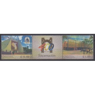Buy this set of stamps of Paraguay of the year 2015 (Nb 3185/3186).
