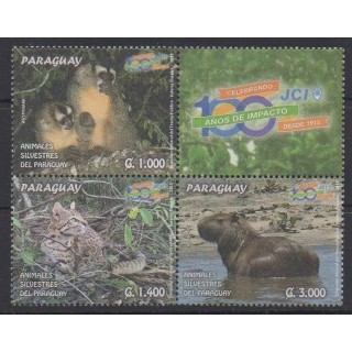 Buy this set of stamps of Paraguay of the year 2015 (Nb 3191/3193).
