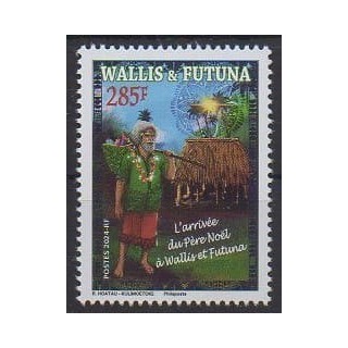 Acheter ce timbre de Wallis et Futuna de l'année 2024 (Arrivée du Père Noël).