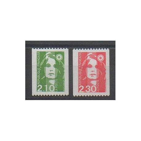 France - Varieties - 1990 - Nb 2627a/2628a