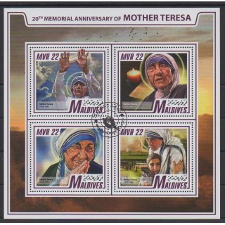 Acheter cette série de timbres des Maldives de l'année 2017 (No 5898/5901). - Oblitéré