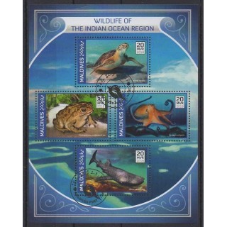 Acheter cette série de timbres des Maldives de l'année 2018 (No 6118/6121). - Oblitéré