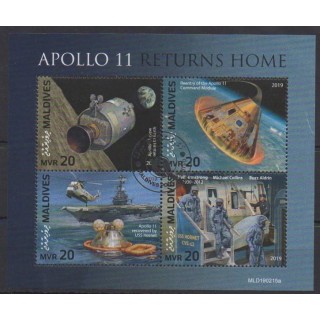 Acheter cette série de timbres des Maldives de l'année 2019 (No 6791/6794). - Oblitéré