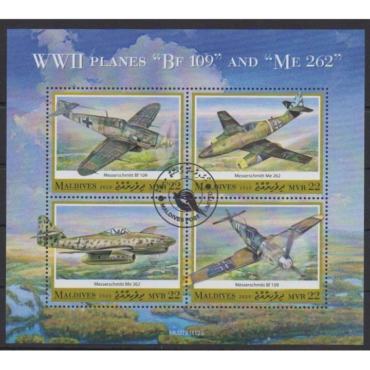 Buy this set of stamps of Maldives of the year 2020 (Nb 7318/7321). - Used