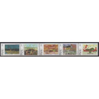Acheter cette série de timbres de Palau de l'année 1983 (No 19/23).