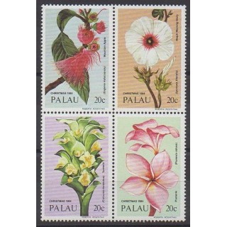 Buy this set of stamps of Palau of the year 1984 (Nb 57/60).