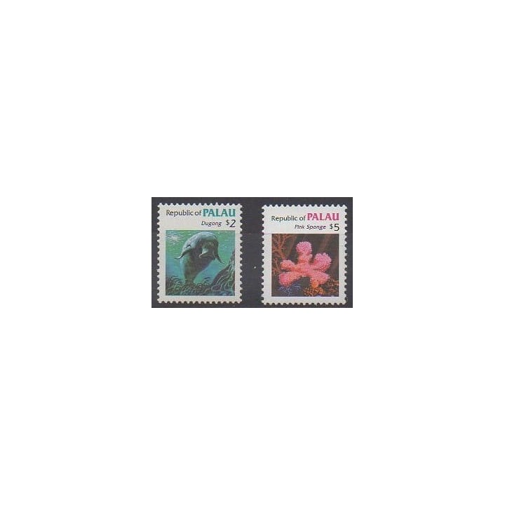 Acheter cette série de timbres de Palau de l'année 1984 (No 55/56).