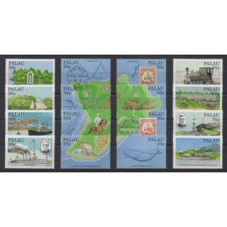 Acheter cette série de timbres de Palau de l'année 1991 (No 369/384).