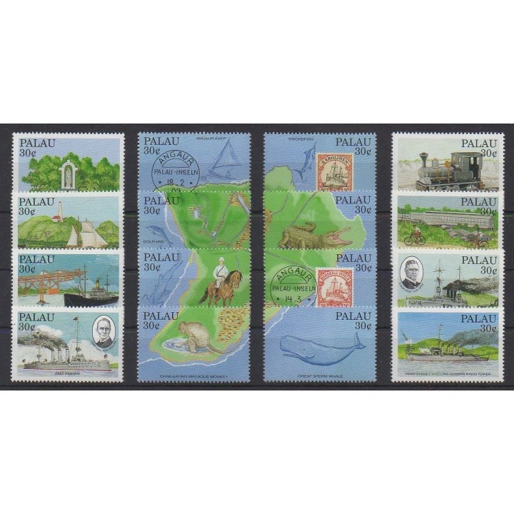 Buy this set of stamps of Palau of the year 1991 (Nb 369/384).