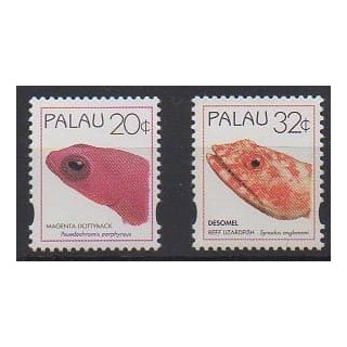 Buy this set of stamps of Palau of the year 1995 (Nb 873A/873B).