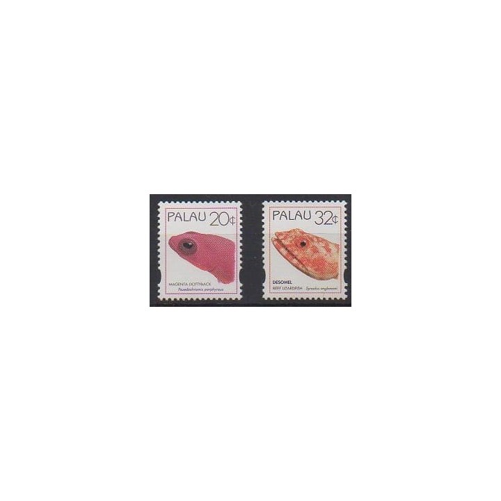 Acheter cette série de timbres de Palau de l'année 1995 (No 873A/873B).