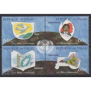 Buy this set of stamps of Palau of the year 1995 (Nb 836/839).