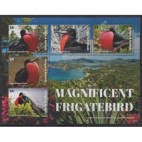 Antigua and Barbuda - 2022 - Nb 5221/5225 - Birds