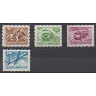 Buy this set of stamps of Mongolia of the year 1973 (Nb 659/661 - PA37).