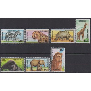 Buy this set of stamps of Mongolia of the year 1991 (Nb 1850/1856).