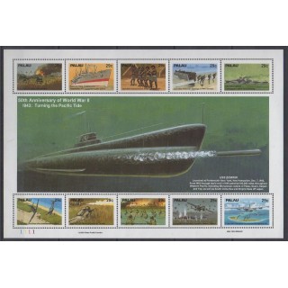 Acheter cette série de timbres de Palau de l'année 1993 (No 547/556).