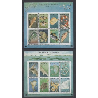 Acheter cette série de timbres de Palau de l'année 1994 (No 667/682).