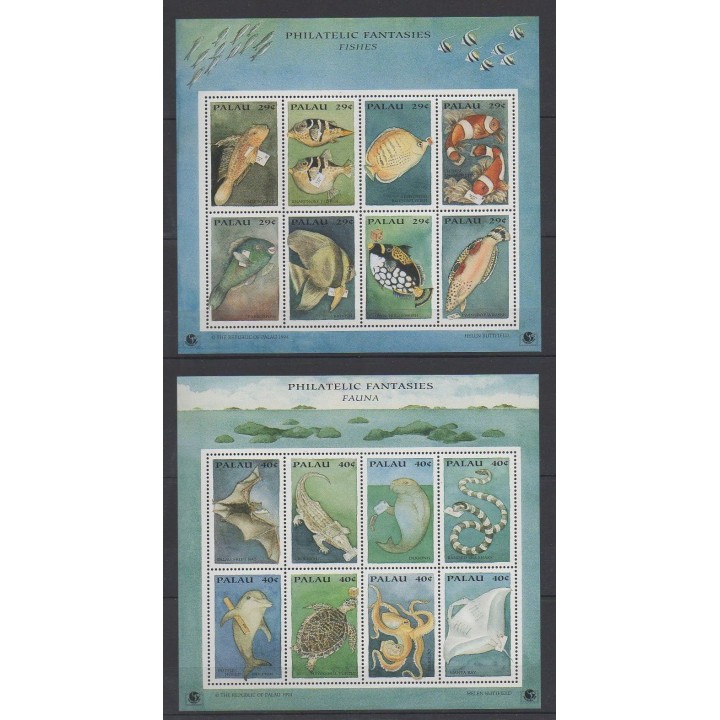 Buy this set of stamps of Palau of the year 1994 (Nb 667/682).