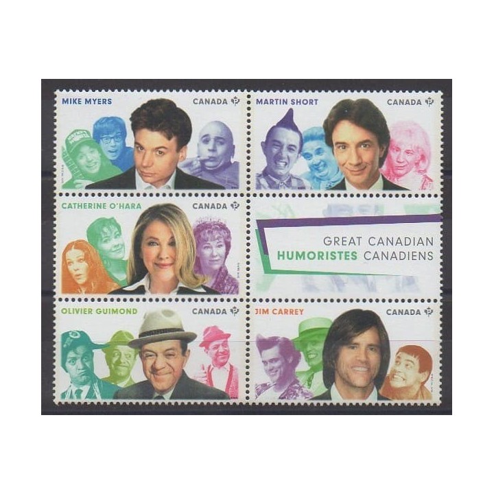 Acheter cette série de timbres du Canada de l'année 2014 (No 3038/3042).