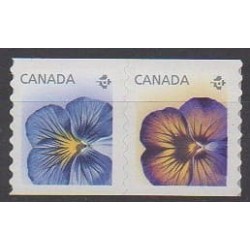 Canada - 2015 - No 3099/3100 - Fleurs